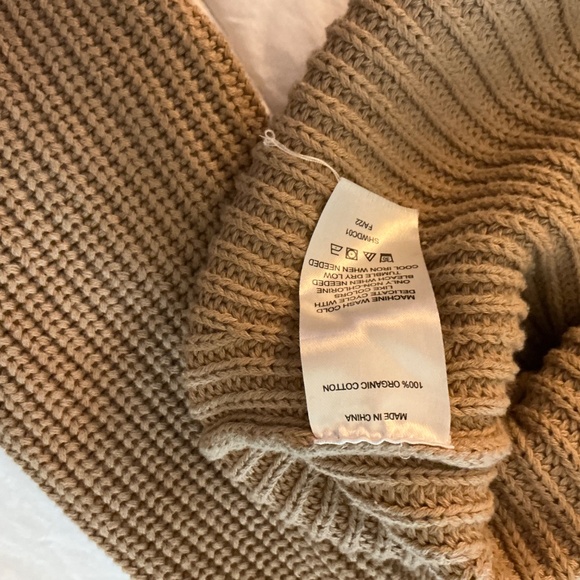 QUINCE COTTON FISHERMAN SWEATER - Picture 5 of 5